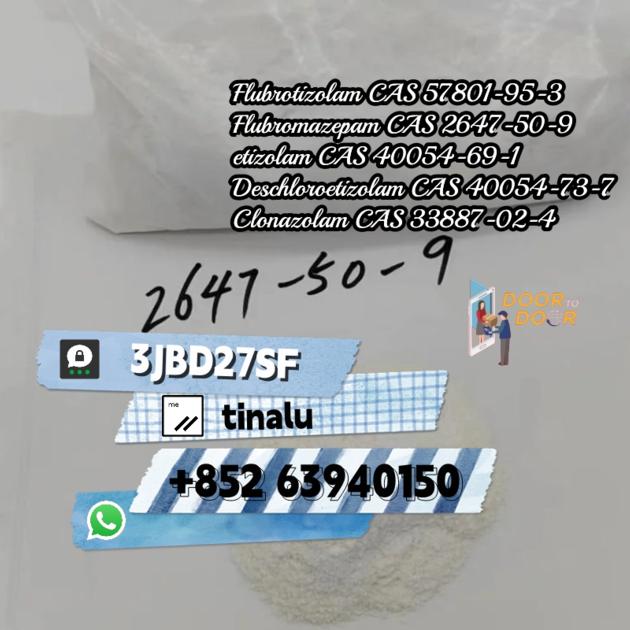 Flubrotizolam CAS 57801 95 3 Flubromazepam
