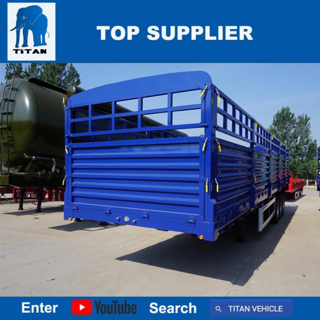 Fence Side Wall Semi Trailer