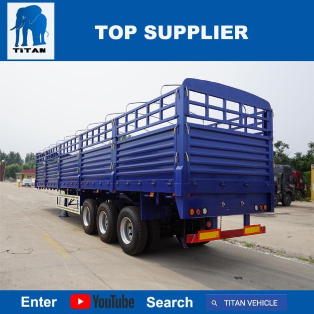 Fence Side Wall Semi Trailer