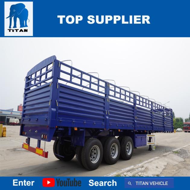Fence Side Wall Semi Trailer