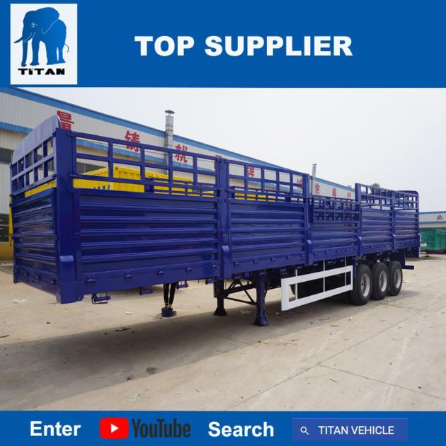 Fence Side Wall Semi Trailer