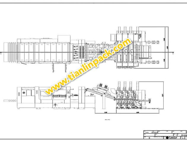 Inline printer die-cutter