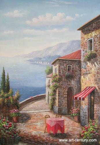 Stone Scene oil painting