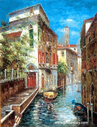 Venice oil painting