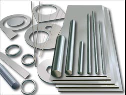 titanium strips, titanium rods, titanium plates and sheets, titanium tubes and pipes, titanium disks