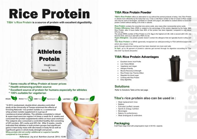 rice protein food grade