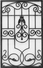 Wrought Iron Insulating Glass