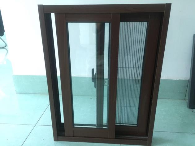 Uganda single glazed glass panel anodised architectural aluminium bathroom slider windows