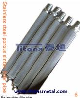 stianless steel porous sinter filter pipe