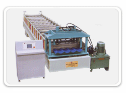 Steel structure roll forming machine