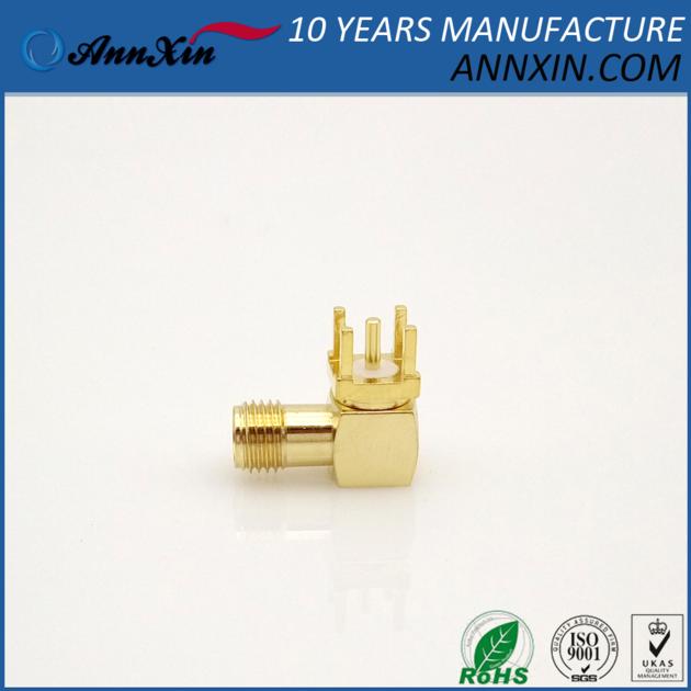 SMA Female Right Angle For PCB