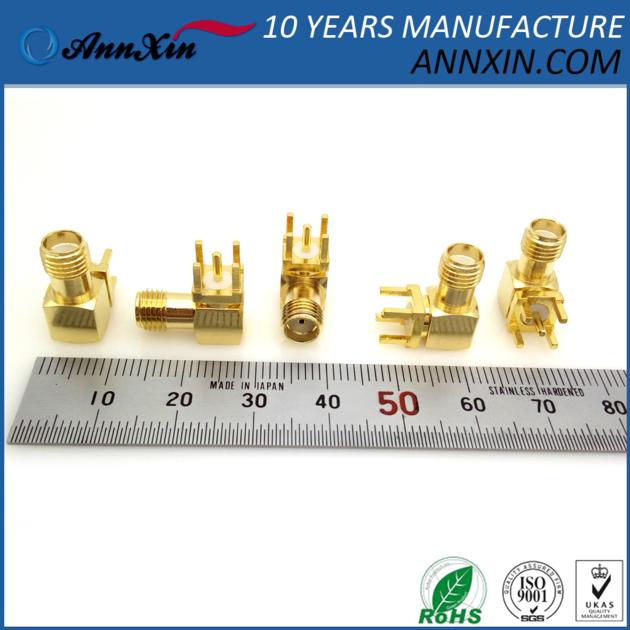 SMA Female Right Angle For PCB