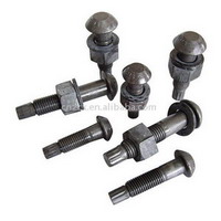 twist-off- type tension-control bolt with nut and washers