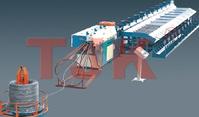 wire straightening and cutting machine
