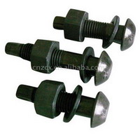 twist-off- type tension-control bolt with nut and washers