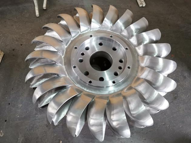 Cast Pelton Turbine Unit For Hydropower