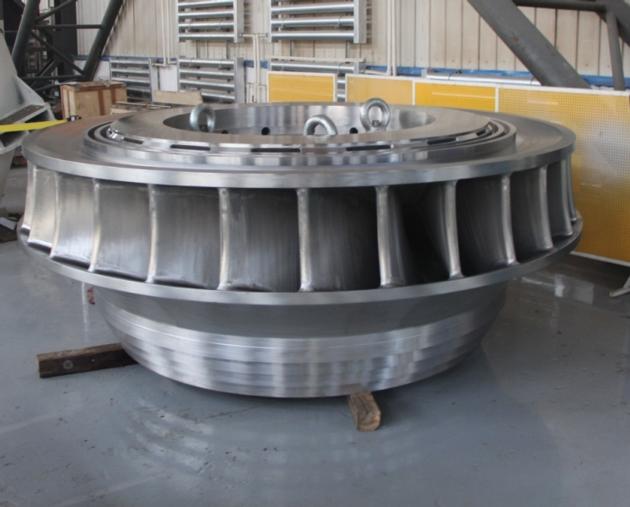 Cast And CNC Machining Francis Turbine