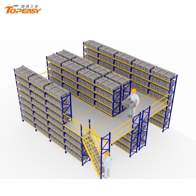 2 Tier Industrial Warehouse Storage Steel