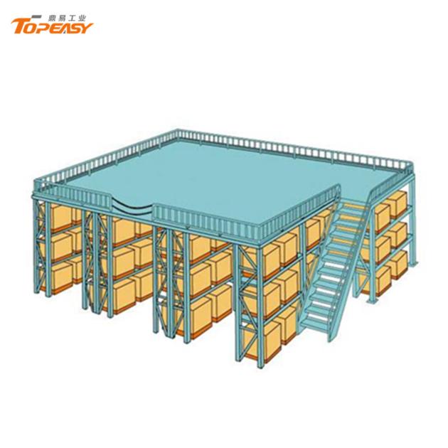 2 Tier Industrial Warehouse Storage Steel