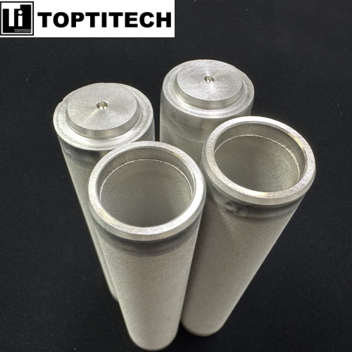 10 Micron Titanium Porous Filter Tube for Flow Control