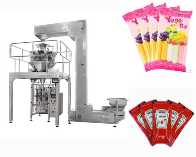 Automatic 200ml small plastic bag liquid packing and filling machine