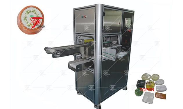 Automatic Soap PE Film Wrapping Machine
