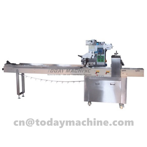 Corn Dogs Packaging Pillow Bag Cut And Flow Pack Machine 