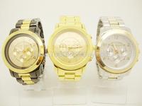 Sale Michael Kors Golden electronic Oversized Runway Watch