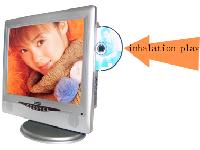 19inch lcd tv with build in dvd player