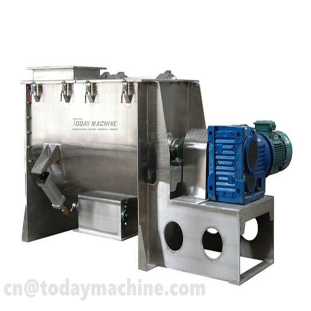 Agricultural Ribbon Mixer Horizontal Blender Machine Wheat Mixing machinery