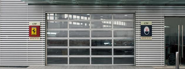 Aluminum Glass Garage Door