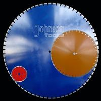 Laser welded saw blade for concrete