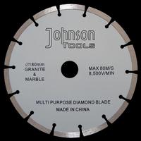 3.2.2 Diamond saw blade:180mmSintered segment saw blade
