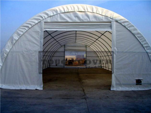 9.15m(30') Wide Dome Storage Tents, 30x40x15, 30x65x15, 30x85x15