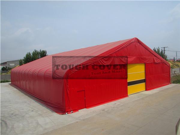 25m(82ft) wide Clearspan Tension Fabric Buildings,Warehouse Tent