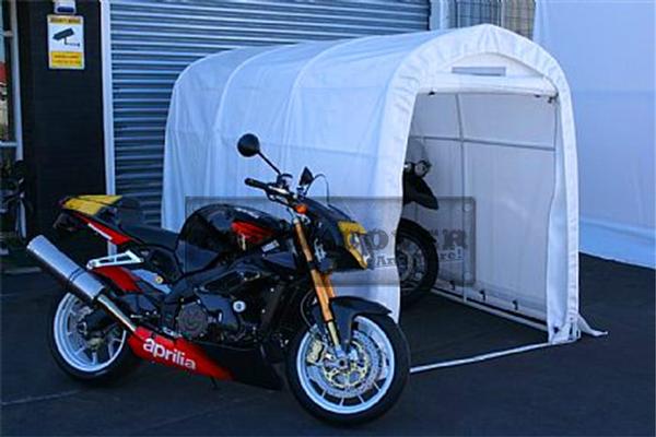 1.6m(5.2') wide Small Fabric Storage Sheds, Motors Garage