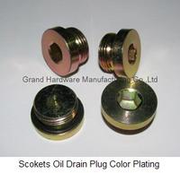 Sockets oil drain plug