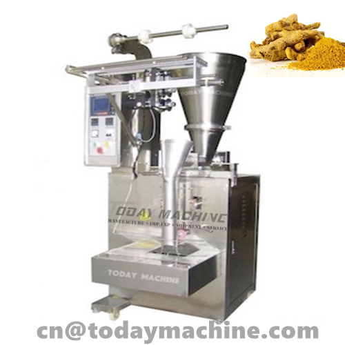 Turmeric Powder Packaging Machine with Auger System