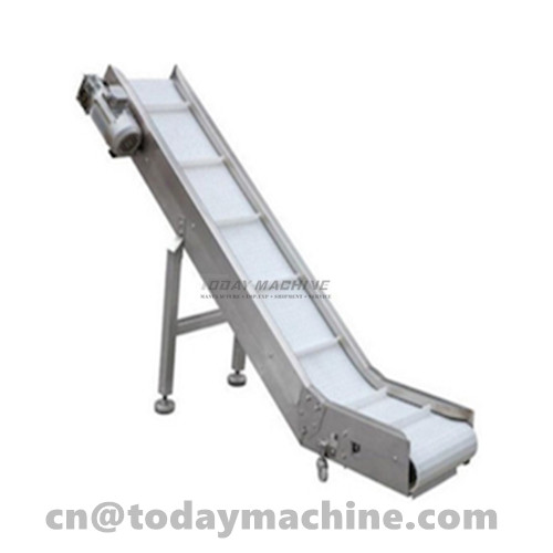 Tilted Belt Conveyor for cake，Biscuits，sugar