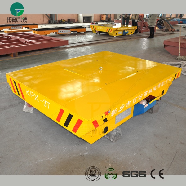 Rail transfer truck for steel plant apply on turning rail