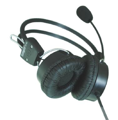HI FI stereo headphone and desktop microphone