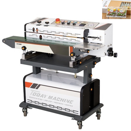 continuous nitrogen vacuum sealer with printing