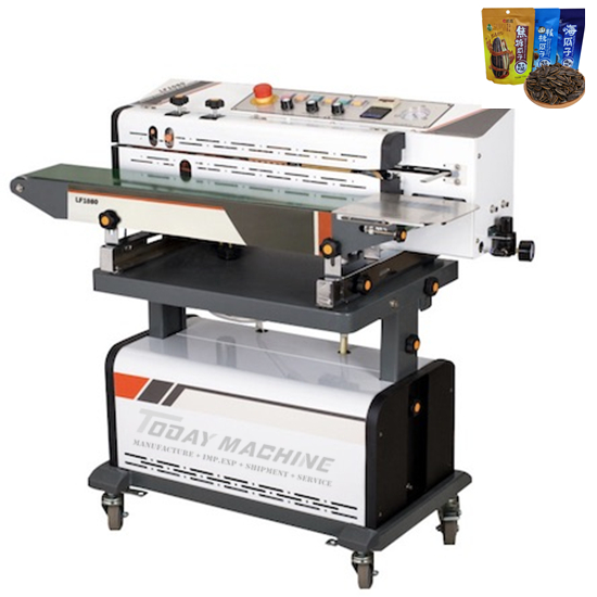 Air suction Gas flushing Band Sealer sealing and packaging snack