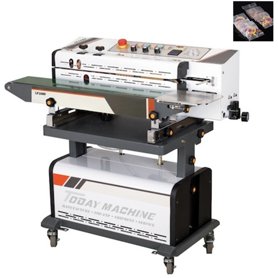 Air suction Gas flushing Band Sealer for bagged herb