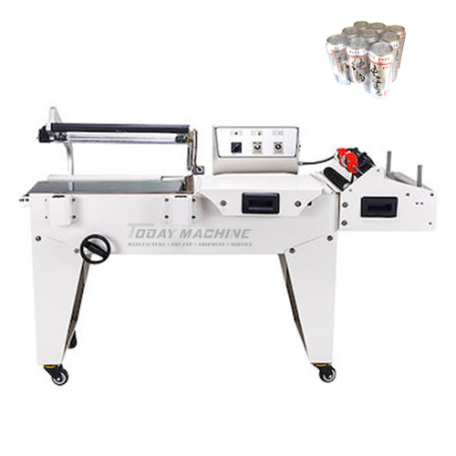 Bottle Shrink Wrap Machine packaging and wrapping beer