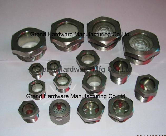 Fused Sight glass for oil separator