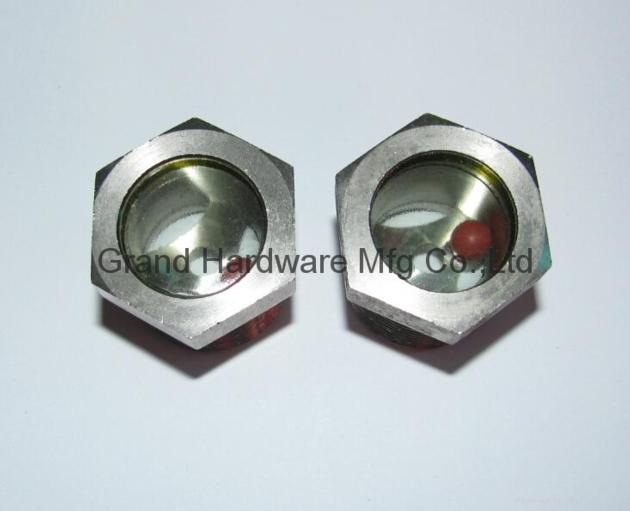 Fused Sight glass for oil separator