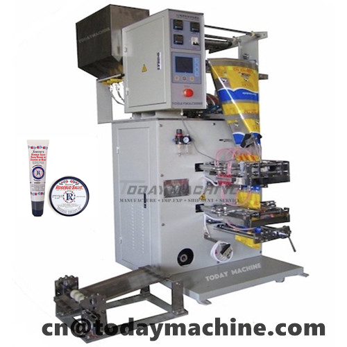 Cosmetic Paste packaging machine for hand cream