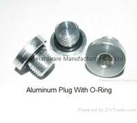 Aluminum oil plugs