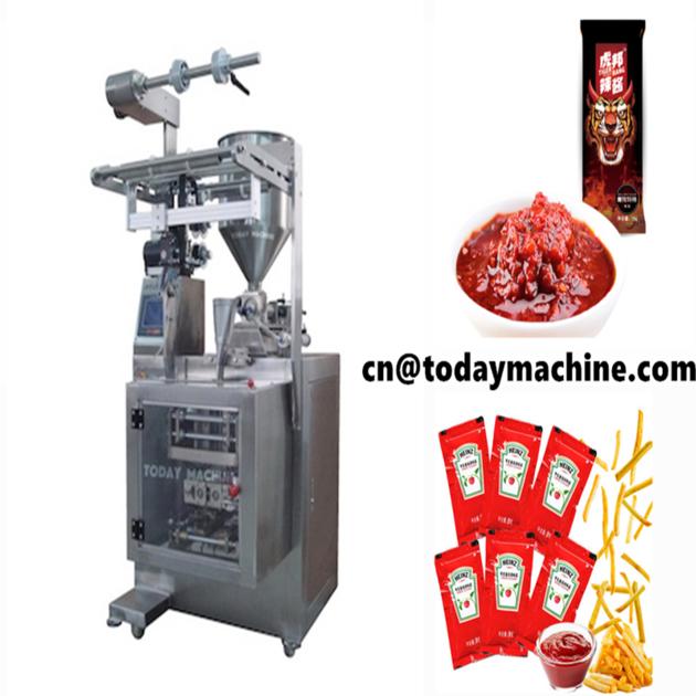 Multi-function automatic paste packaging machine/ multi lanes sachet peanut butter packaging machine